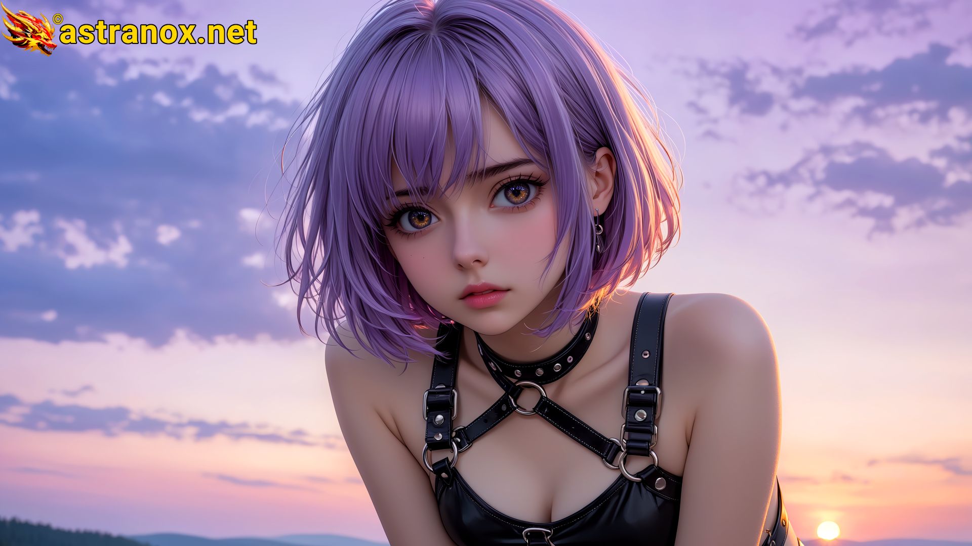 Amazing Young Female  at  - Download Free 4K Wallpaper Fantasy wallpaper with  Eyes and  Hair.