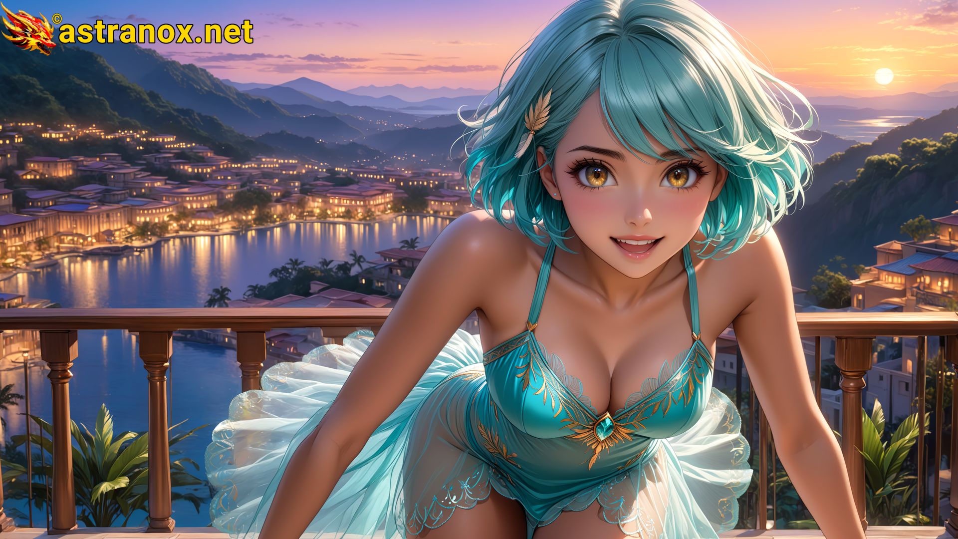 Amazing Young Female  at  - Download Free 4K Wallpaper Fantasy wallpaper with  Eyes and  Hair.