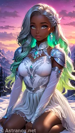 Female unknown wallpaper displays a pleasant view , she has unknown eyes and medium unknown hair - Free Fantasy Wallpaper - Astranox