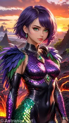 Female unknown wallpaper displays a pleasant view , she has unknown eyes and medium unknown hair - Free Fantasy Wallpaper - Astranox