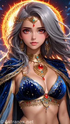 Female unknown wallpaper displays a pleasant view , she has unknown eyes and medium unknown hair - Free Fantasy Wallpaper - Astranox