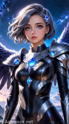 Female unknown wallpaper displays a pleasant view , she has unknown eyes and medium unknown hair - Free Fantasy Wallpaper - Astranox