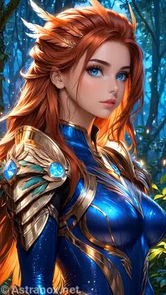 Female unknown wallpaper displays a pleasant view , she has unknown eyes and medium unknown hair - Free Fantasy Wallpaper - Astranox