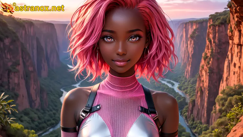 Amazing Young Female  at  - Download Free 4K Wallpaper Fantasy wallpaper with  Eyes and  Hair.