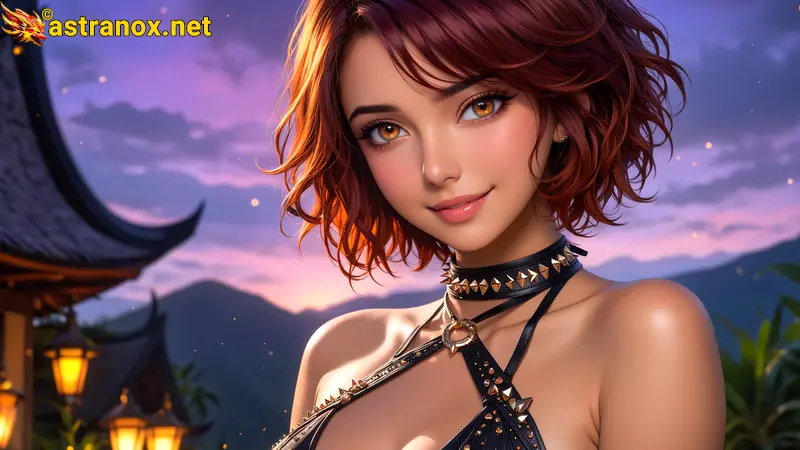 Amazing Young Female  at  - Download Free 4K Wallpaper Fantasy wallpaper with  Eyes and  Hair.