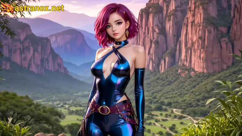 Amazing Young Female  at  - Download Free 4K Wallpaper Fantasy wallpaper with  Eyes and  Hair.