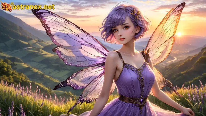 Amazing Young Female  at  - Download Free 4K Wallpaper Fantasy wallpaper with  Eyes and  Hair.