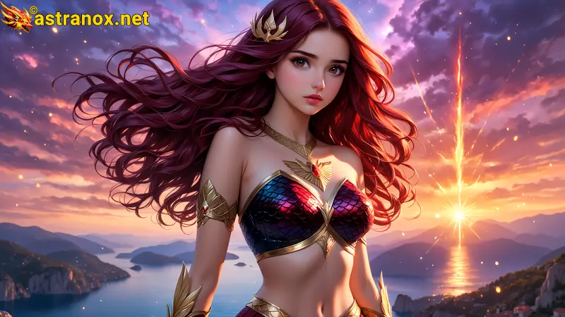 Amazing Young Female  at  - Download Free 4K Wallpaper Fantasy wallpaper with  Eyes and  Hair.