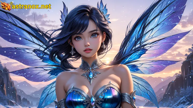 Amazing Young Female  at  - Download Free 4K Wallpaper Fantasy wallpaper with  Eyes and  Hair.