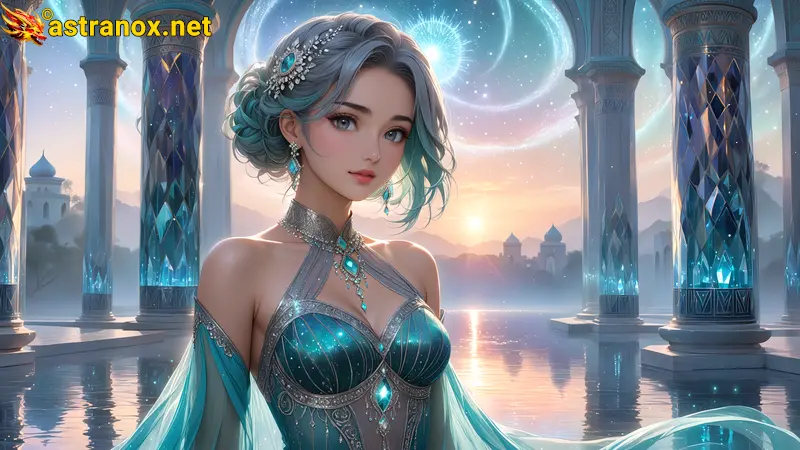 Amazing Young Female  at  - Download Free 4K Wallpaper Fantasy wallpaper with  Eyes and  Hair.