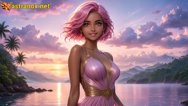 Amazing Young Female  at  - Download Free 4K Wallpaper Fantasy wallpaper with  Eyes and  Hair.