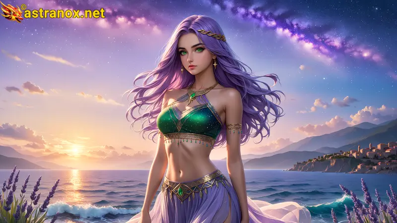 Amazing Young Female  at  - Download Free 4K Wallpaper Fantasy wallpaper with  Eyes and  Hair.