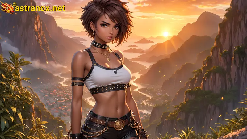 Amazing Young Female  at  - Download Free 4K Wallpaper Fantasy wallpaper with  Eyes and  Hair.