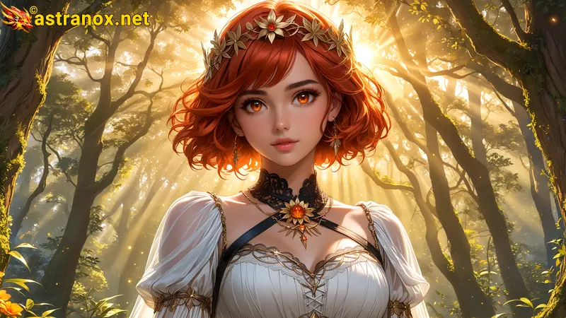 Amazing Young Female  at  - Download Free 4K Wallpaper Fantasy wallpaper with  Eyes and  Hair.