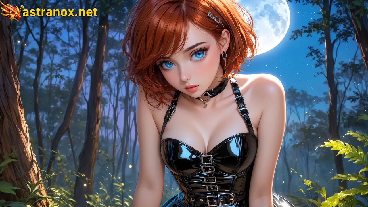 Amazing Young Female  at  - Download Free 4K Wallpaper Fantasy wallpaper with  Eyes and  Hair.