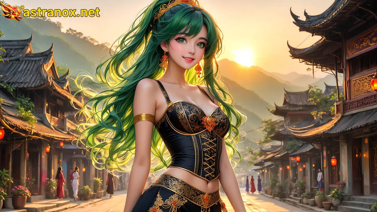 Amazing Young Female  at  - Download Free 4K Wallpaper Fantasy wallpaper with  Eyes and  Hair.