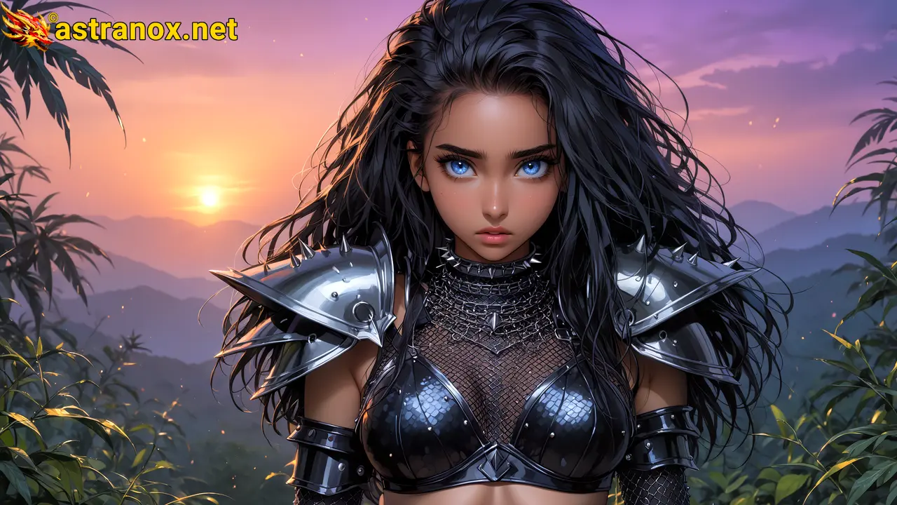 Amazing Young Female  at  - Download Free 4K Wallpaper Fantasy wallpaper with  Eyes and  Hair.