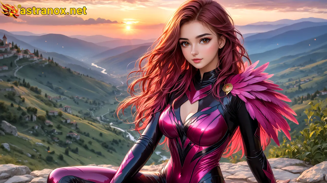 Amazing Young Female  at  - Download Free 4K Wallpaper Fantasy wallpaper with  Eyes and  Hair.