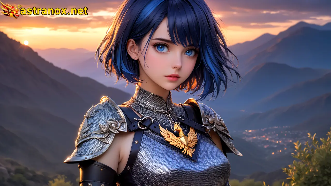 Amazing Young Female  at  - Download Free 4K Wallpaper Fantasy wallpaper with  Eyes and  Hair.