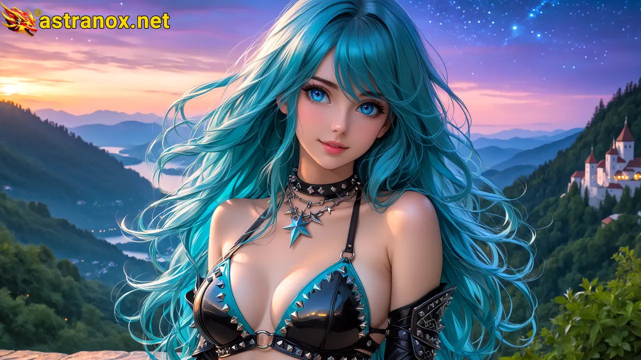 Amazing Young Female  at  - Download Free 4K Wallpaper Fantasy wallpaper with  Eyes and  Hair.