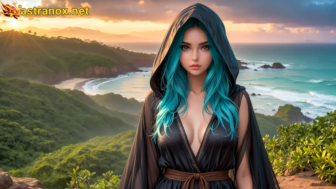 Amazing Young Female  at  - Download Free 4K Wallpaper Fantasy wallpaper with  Eyes and  Hair.