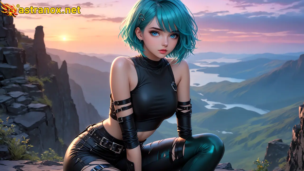 Amazing Young Female  at  - Download Free 4K Wallpaper Fantasy wallpaper with  Eyes and  Hair.