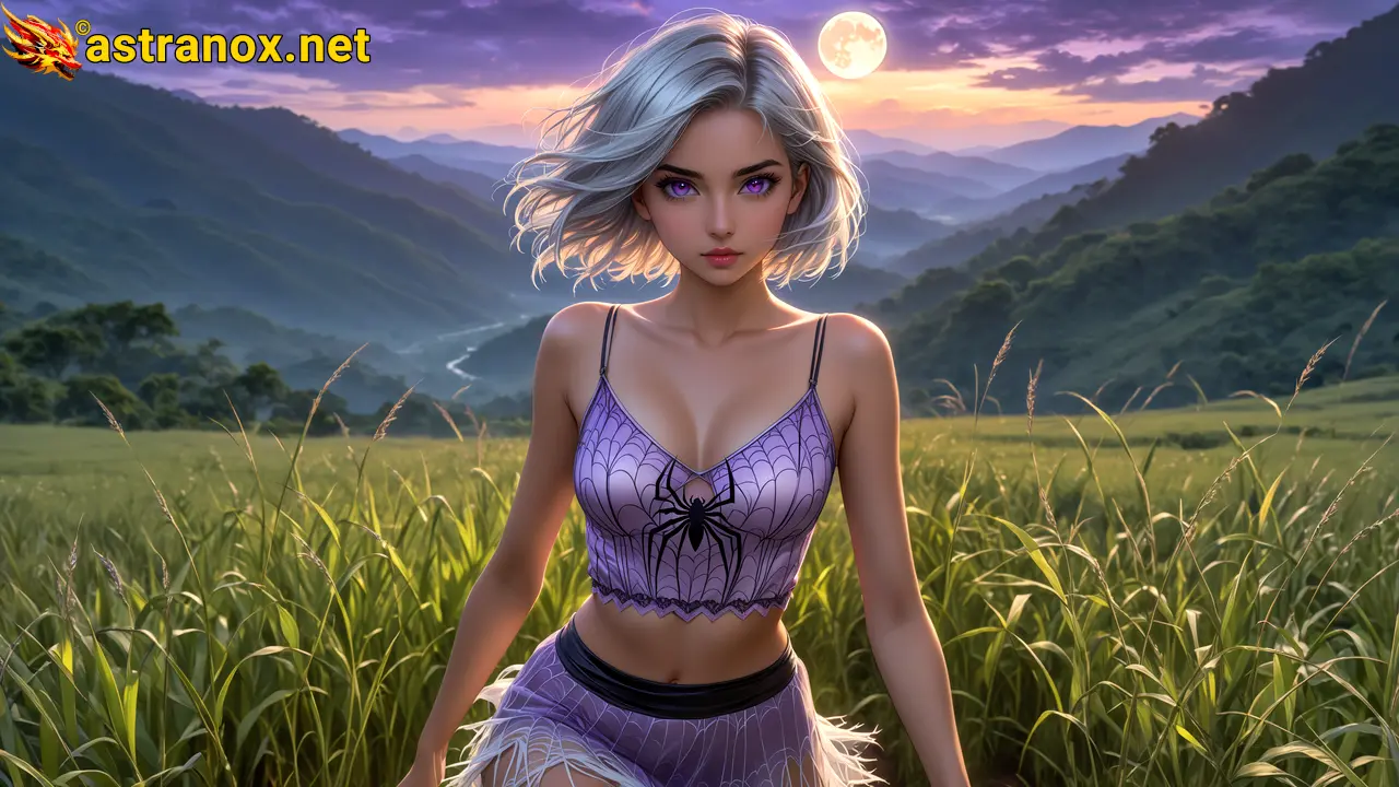 Amazing Young Female at - Download Free 4K Wallpaper Fantasy wallpaper with Eyes and Hair.
