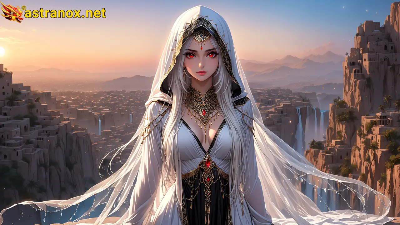 Amazing Young Female  at  - Download Free 4K Wallpaper Fantasy wallpaper with  Eyes and  Hair.