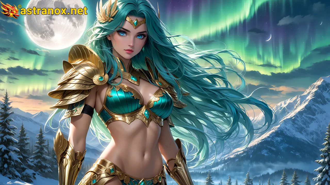 Amazing Young Female  at  - Download Free 4K Wallpaper Fantasy wallpaper with  Eyes and  Hair.