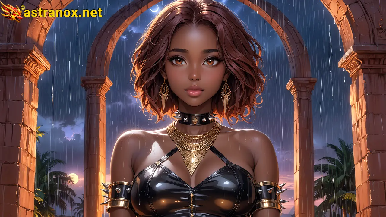 Amazing Young Female  at  - Download Free 4K Wallpaper Fantasy wallpaper with  Eyes and  Hair.