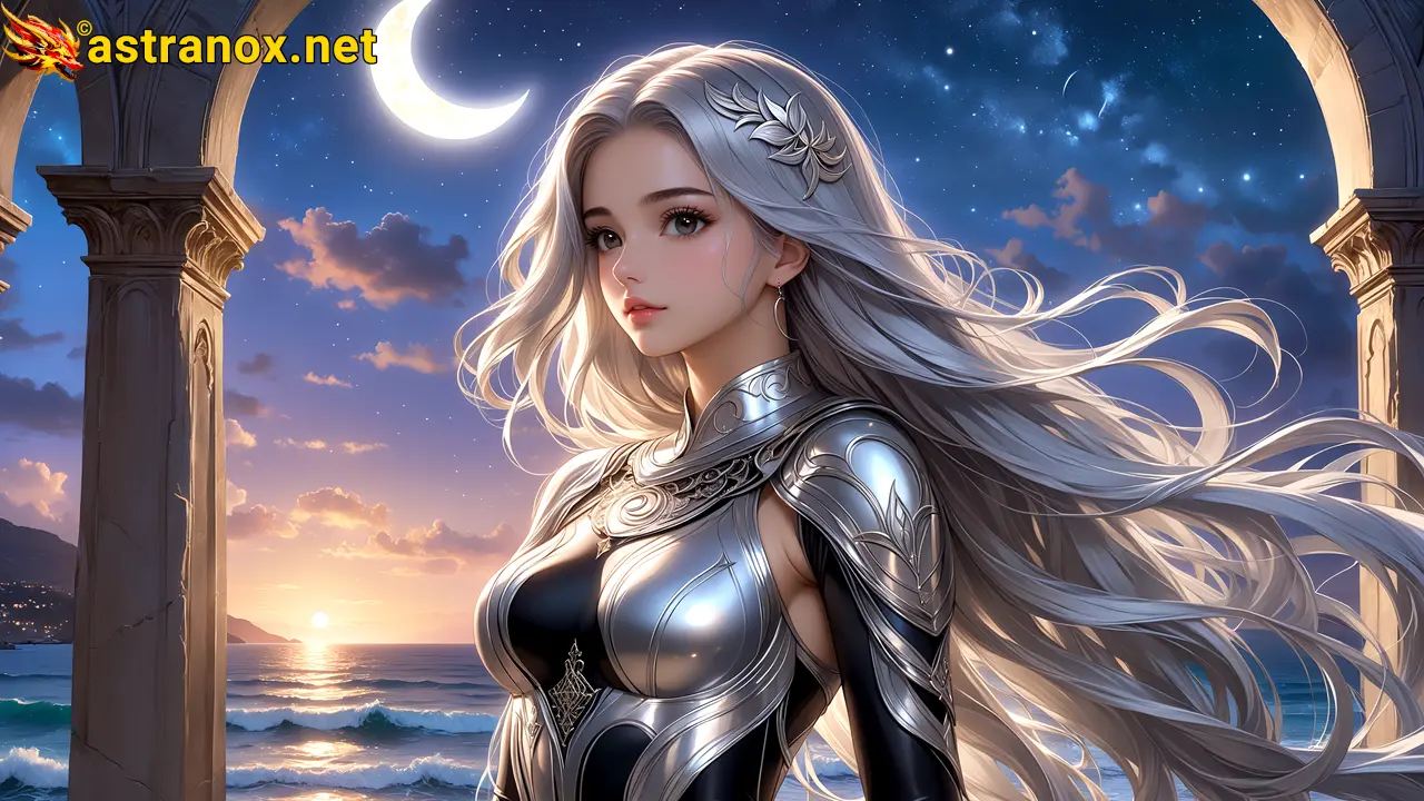 Amazing Young Female  at  - Download Free 4K Wallpaper Fantasy wallpaper with  Eyes and  Hair.